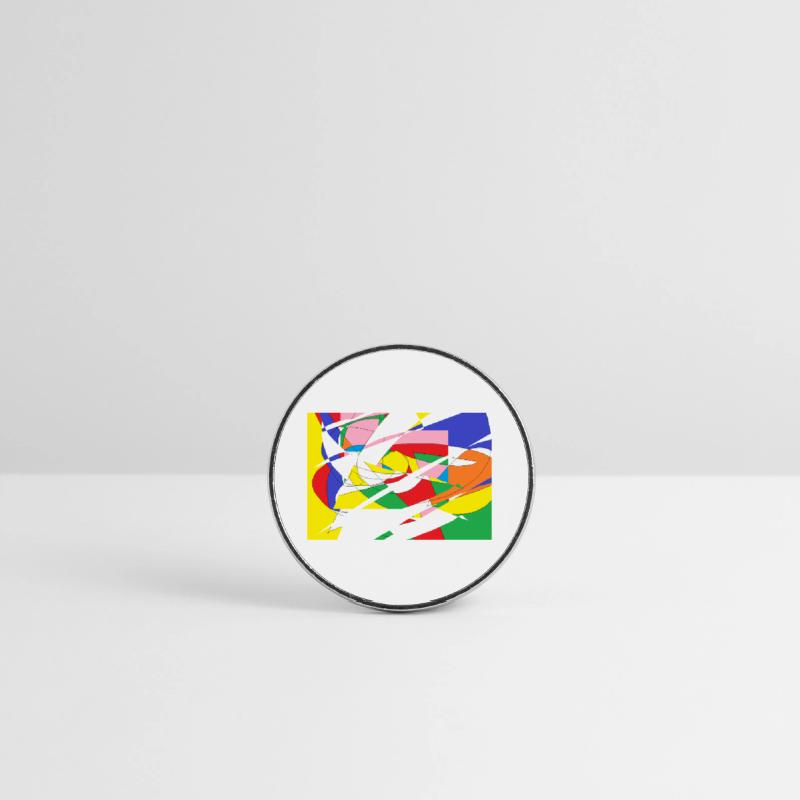Round  fridge magnet