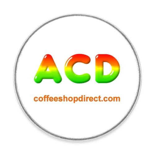 Big ACD Logo - Round  fridge magnet
