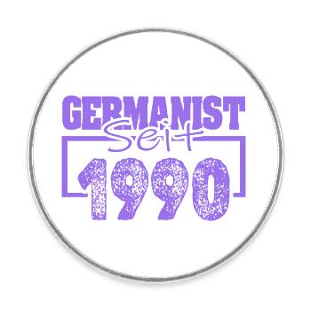 Studi 1990 - Round  fridge magnet - white - Front