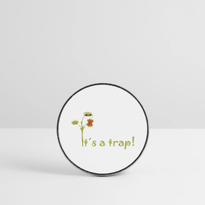 Venus flytrap Round  fridge magnet