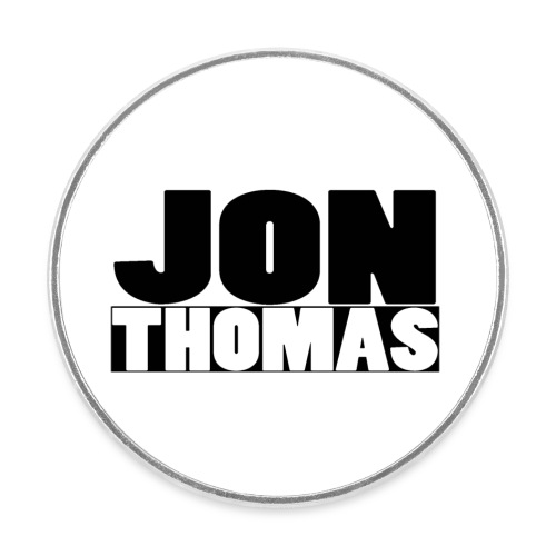 Jon Thomas Logo - Runder Kühlschrankmagnet