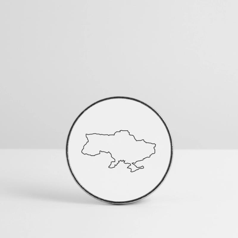 Profilo dell'Ucraina Calamita tonda da frigo