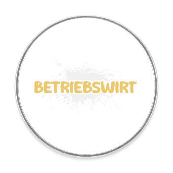 Emploi Économiste d’entreprise - Magnet rond - blanc - Devant