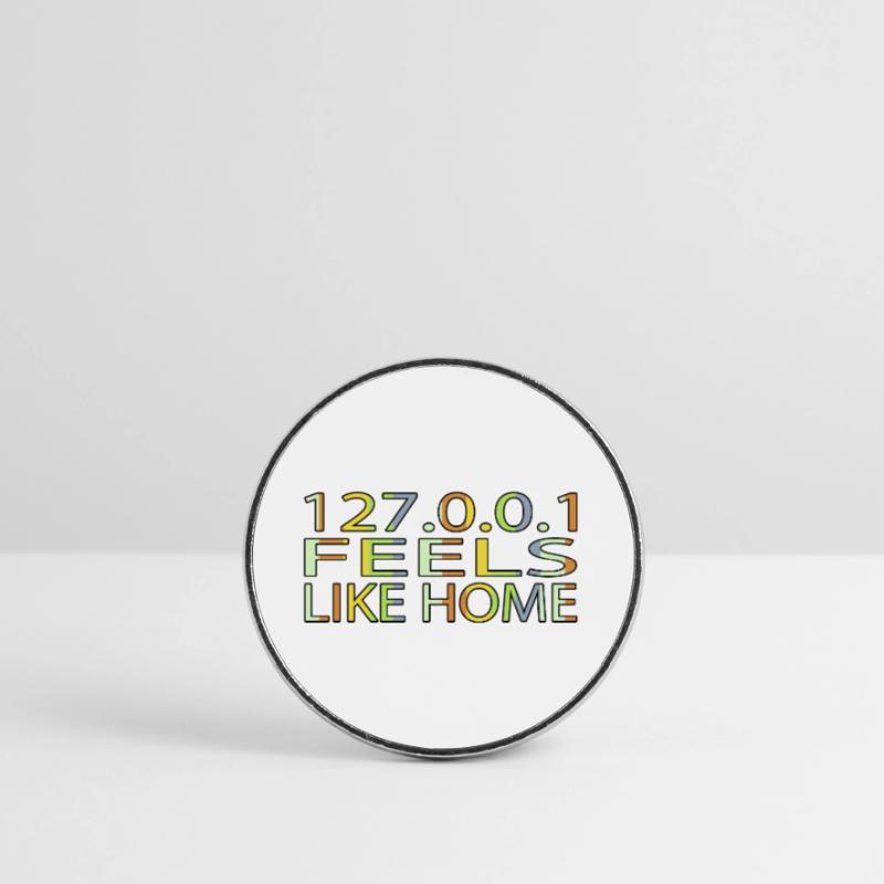 Funny FullStack Developer Round  fridge magnet