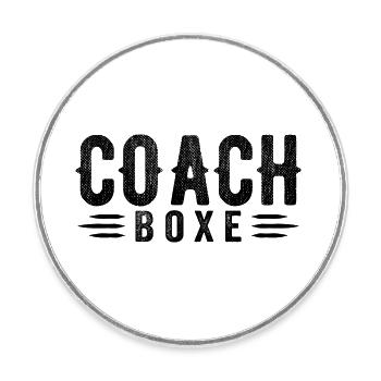 Coach Boxe Entraineur de Boxe | Cadeau Coach Boxe - Magnet rond - blanc - Devant