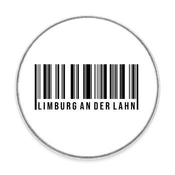 Limburg an der Lahn Westerwald - Runder Kühlschrankmagnet - Weiß - Vorne