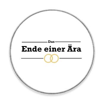 Junggesellenabschied - Runder Kühlschrankmagnet - Weiß - Vorne
