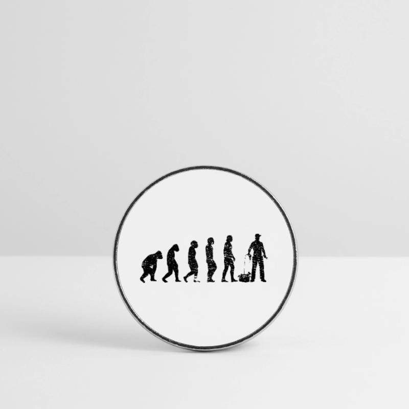 Craft Evolution Craftsman Tool Electronics Round  fridge magnet