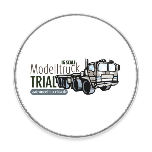 IG Scale Modell Truck Trial - Runder Kühlschrankmagnet