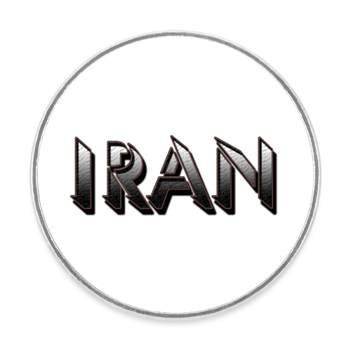 Iran 8 - Okrągły magnes na lodówkę
