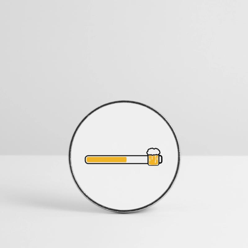 code à barres texte logo conception chargement tél Magnet rond