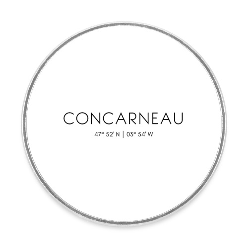 Concarneau Bretagne/Frankreich, Finistère, Quimper - Runder Kühlschrankmagnet