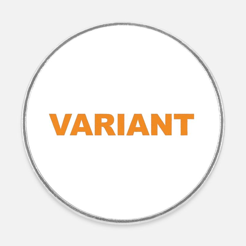 variant loki - Magnet rond - blanc