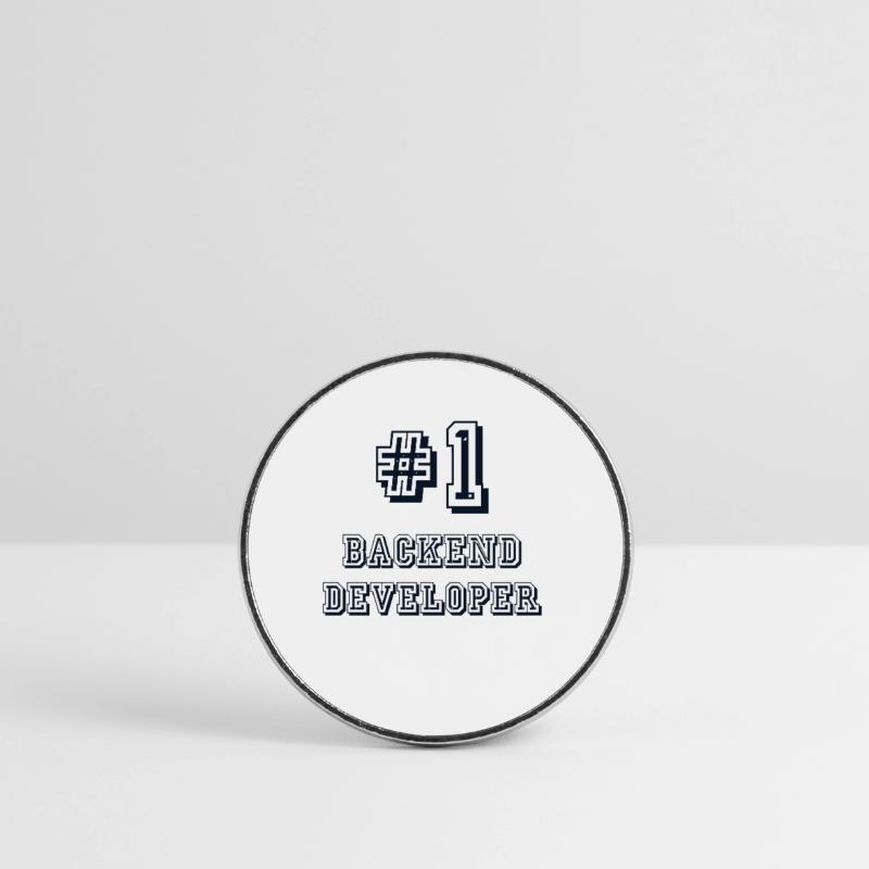 #1 Backend Developer Coder Programmer Magnet rond
