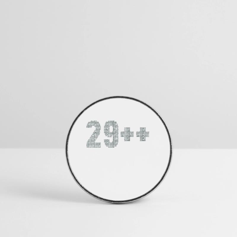 29++ Programmatore Sviluppatore Software Coder 30 Calamita tonda da frigo