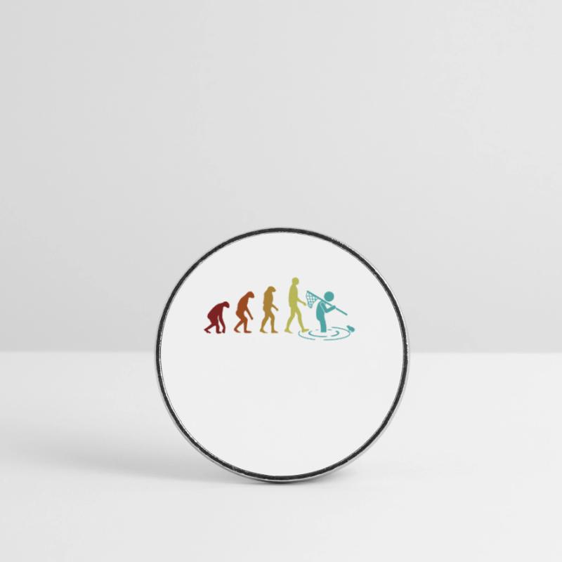 Frog Catching Evolution Toad Tadpole Frog Magnet rond