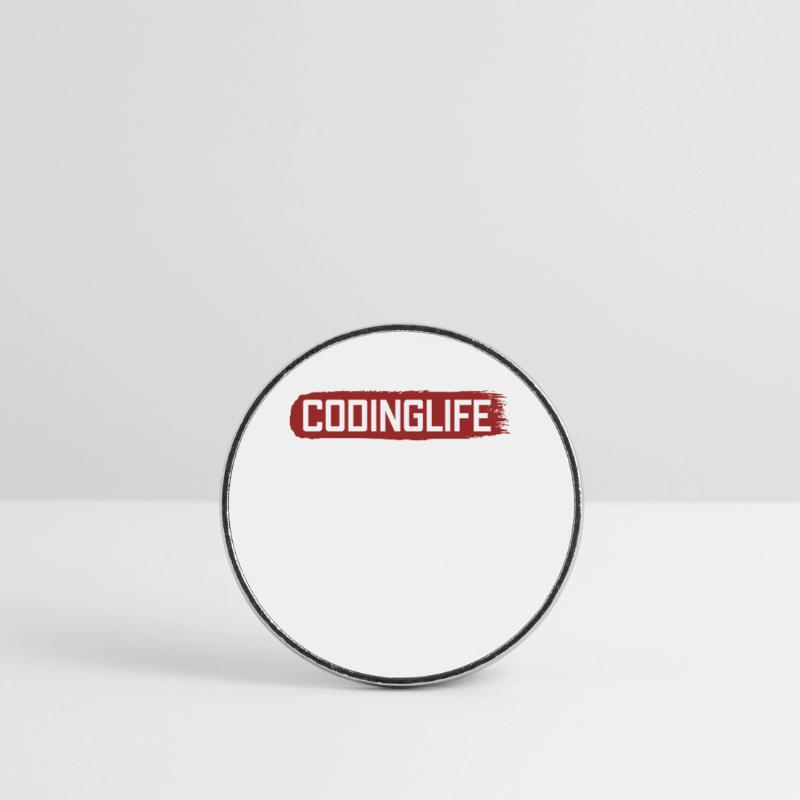Codinglife Softwareentwickler Developer Runder Kühlschrankmagnet