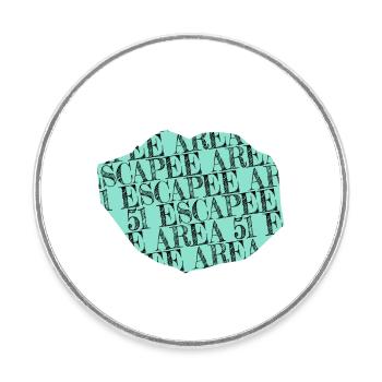 dictons drôles auteurs éditeur drôles dictons humour - Magnet rond - blanc - Devant