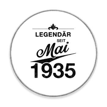 90e anniversaire Légendaire depuis mai 1935 Tome 35 - Magnet rond - blanc - Devant