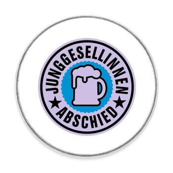 Junggesellinnen Abschied - Runder Kühlschrankmagnet - Weiß - Vorne
