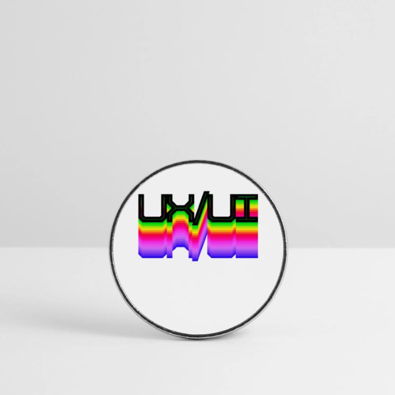 Code Developer Scripting Dev Geek Geek Round  fridge magnet