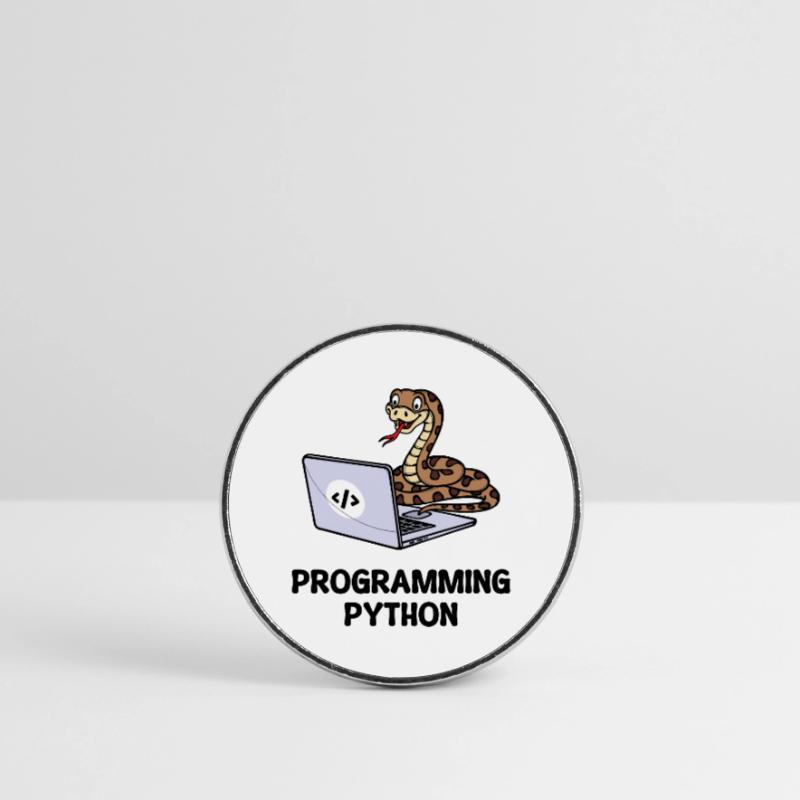 Developer Funny Sayings Programmer Computer Round  fridge magnet