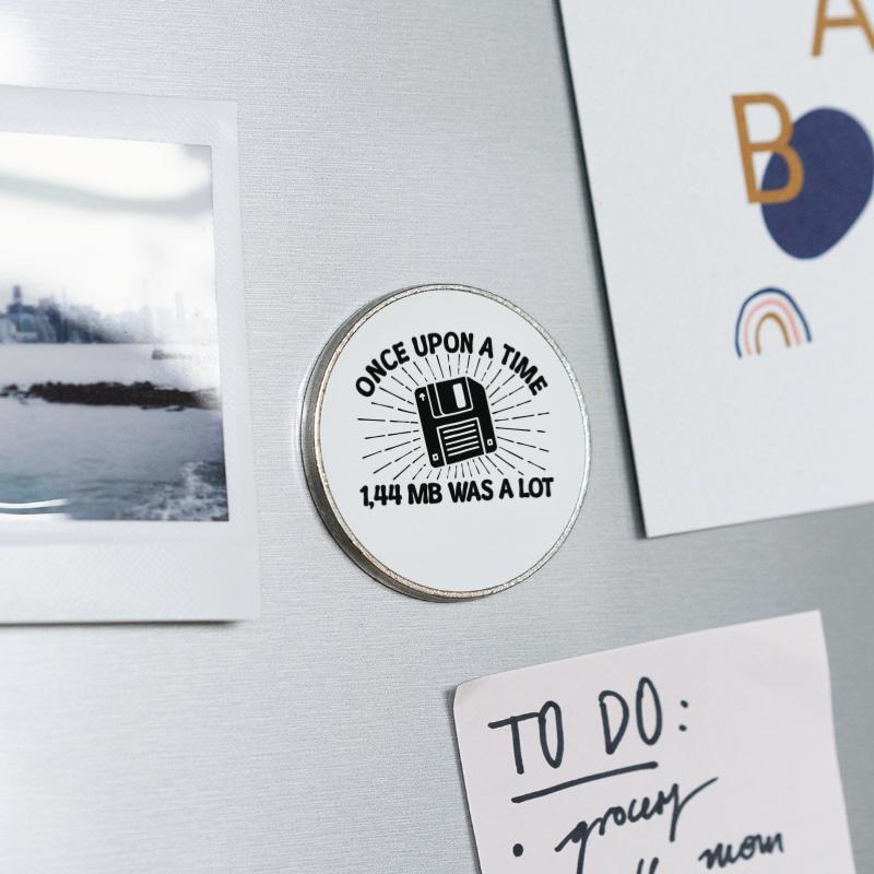 Runder Kühlschrankmagnet