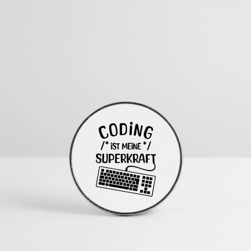 Computer Code Statement Developer Computerfreak Runder Kühlschrankmagnet