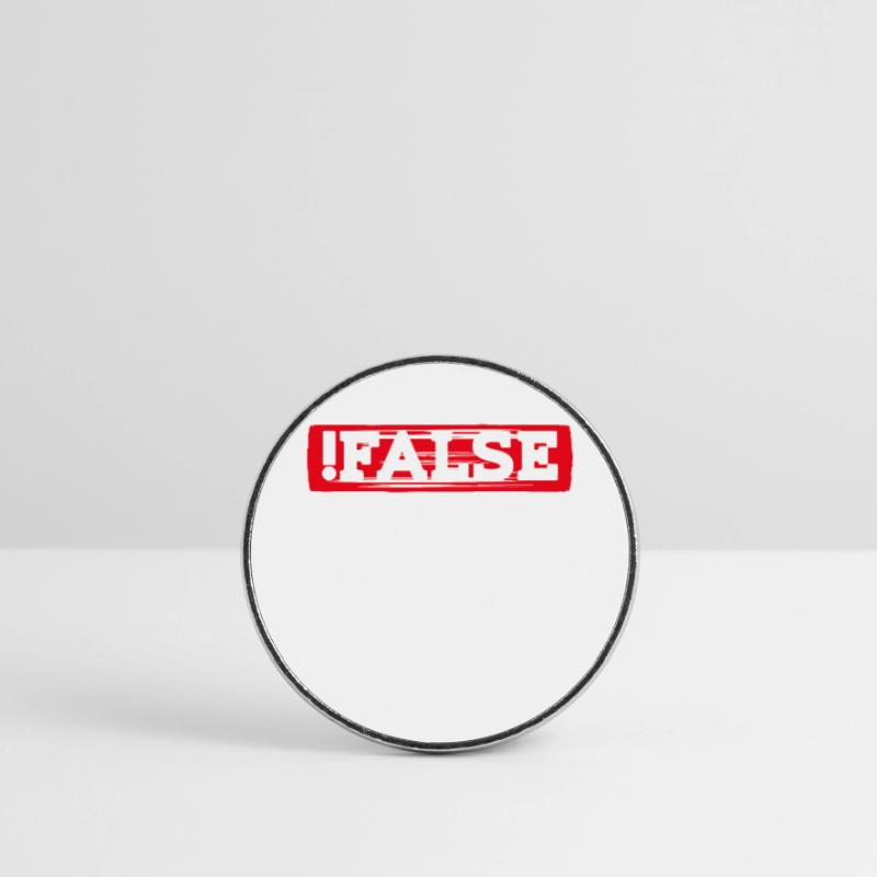 Debug Skripting Statement Developer Code Nerd Runder Kühlschrankmagnet