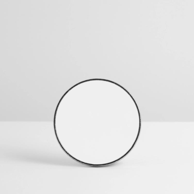 Mountain Camping Legend Design Magnet rond