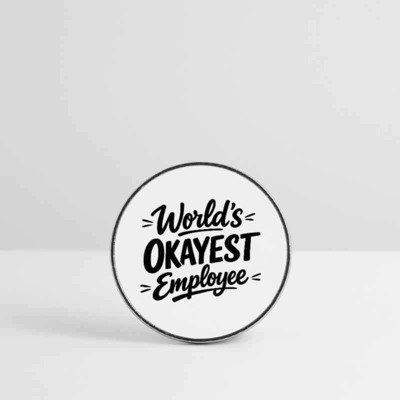 L’employé le plus correct du monde, Chef Mitarbeiter Magnet rond