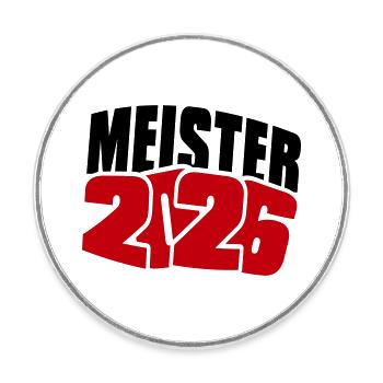 Champion 2026 Championship - Round  fridge magnet - white - Front