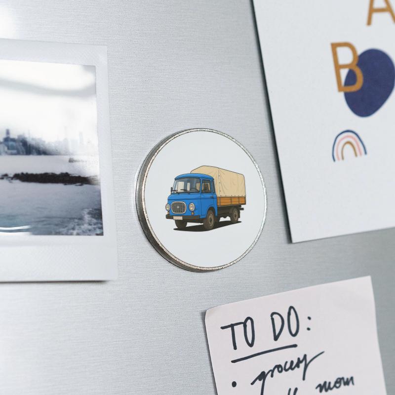 Runder Kühlschrankmagnet
