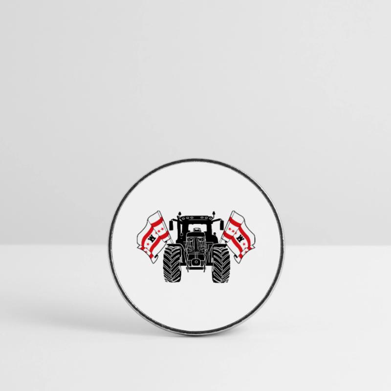 Drenthe_Tractor_Pride Magnet rond