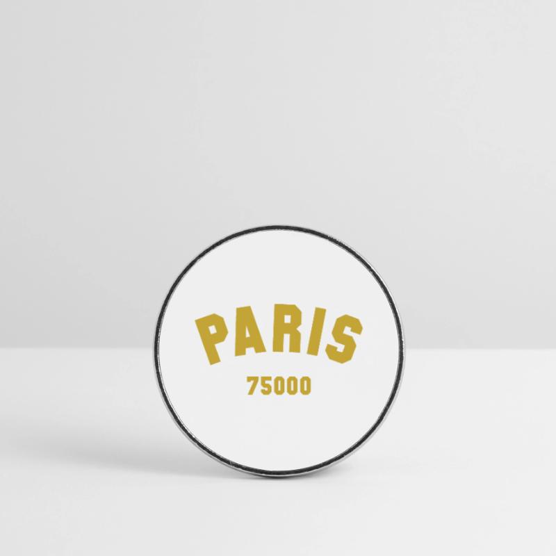 PARIS Code postal Magnet rond
