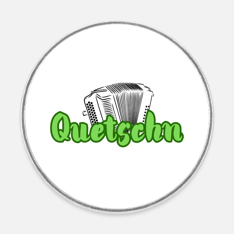 Squeeze - Round fridge magnet - white