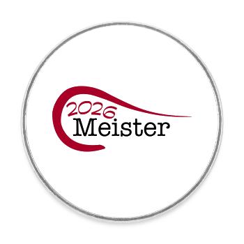 Champion 2026 Championship - Round  fridge magnet - white - Front
