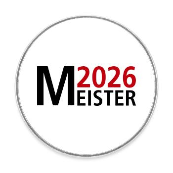 Champion 2026 Championship - Round  fridge magnet - white - Front