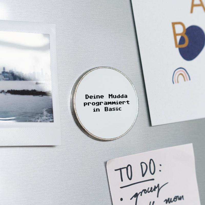 Runder Kühlschrankmagnet