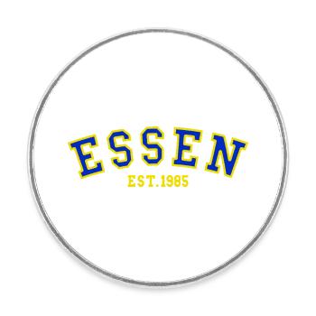Essen Est. 1985 - Round  fridge magnet - white - Front