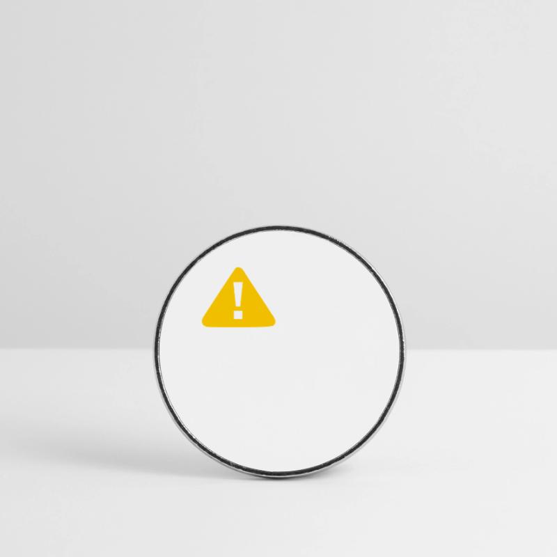 Computer and programmer geek. 404 Errors Round  fridge magnet