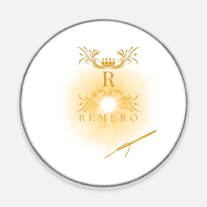 REMERO RFS - Runder Kühlschrankmagnet - Weiß
