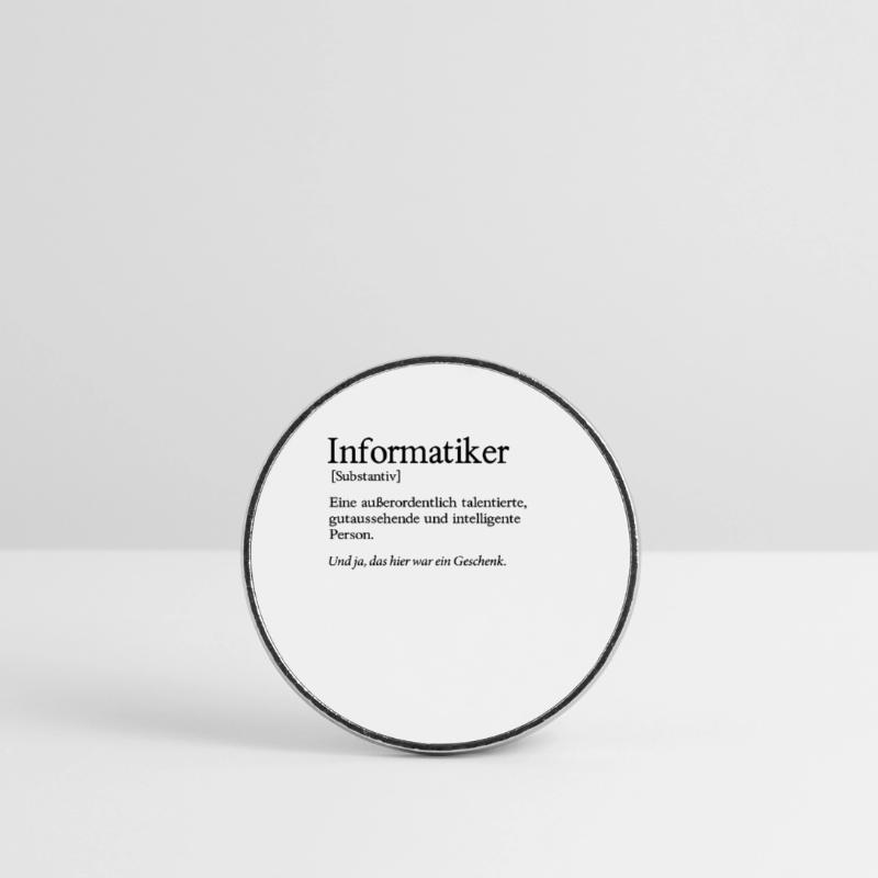 Informatiker Talent Programmierer IT Informatik Runder Kühlschrankmagnet