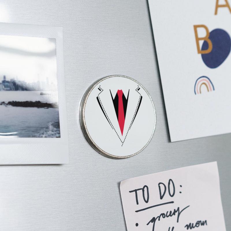 Runder Kühlschrankmagnet
