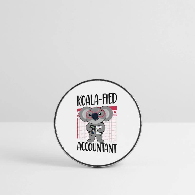 Comptable Comptable Comptable Comptabilité Magnet rond