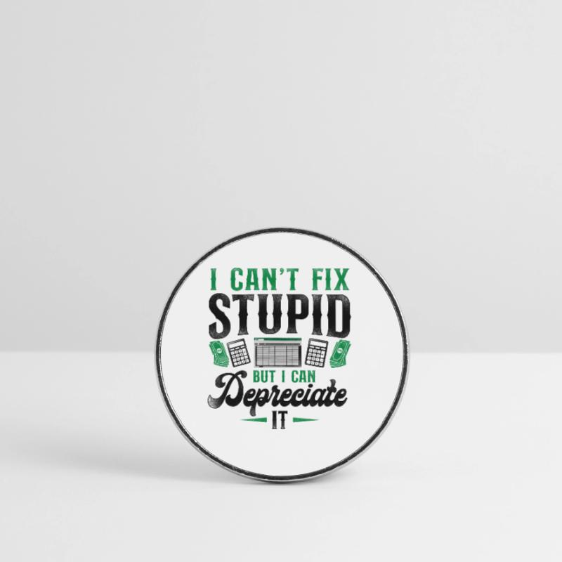 Comptable Comptable Comptable Comptabilité Magnet rond