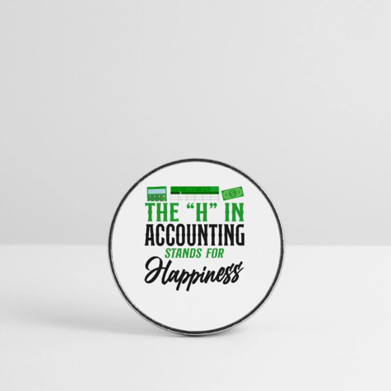 Comptable Comptable Comptable Comptabilité Magnet rond