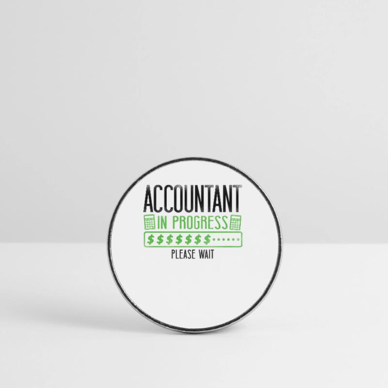 Comptable Comptable Comptable Comptabilité Magnet rond