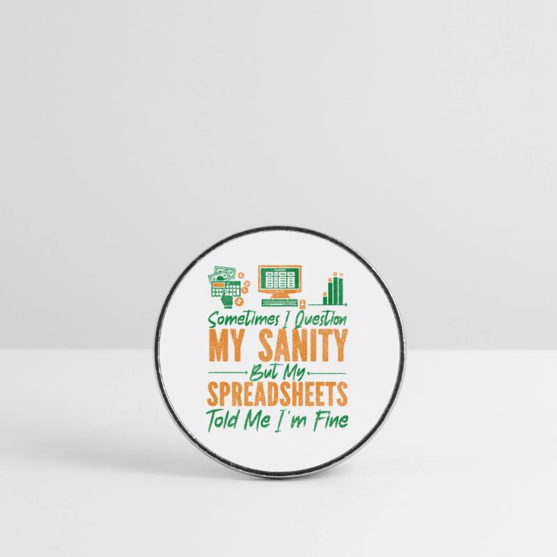 Comptable Comptable Comptable Magnet rond