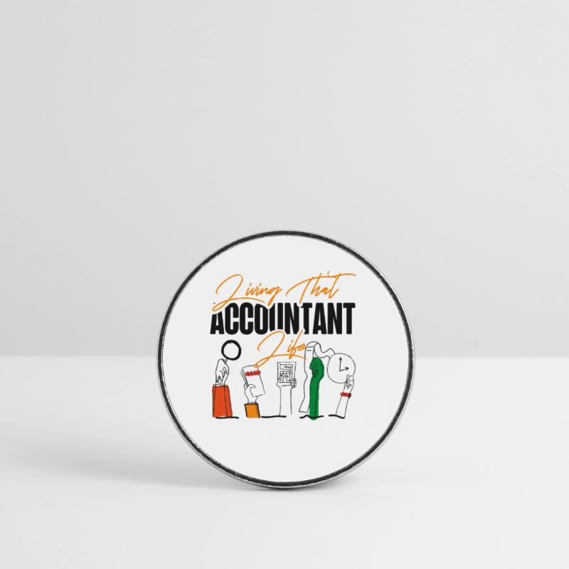 Comptable Comptable Comptable Magnet rond